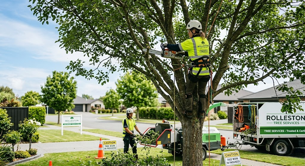 Trusted Tree Trimming and Removal Services in Rolleston