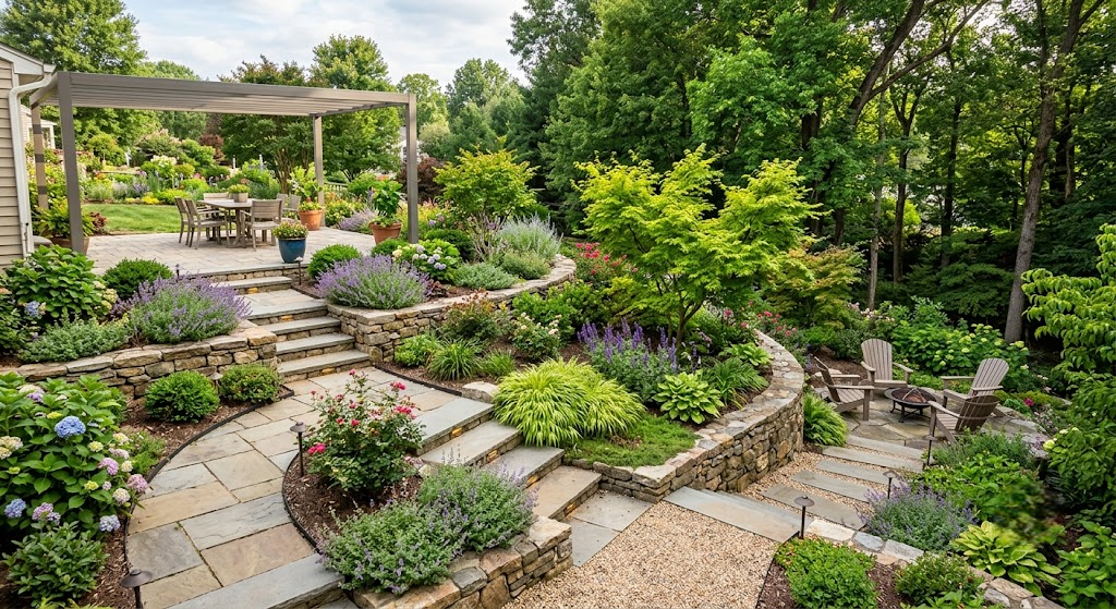 Smart Landscaping Ideas for Sloped or Uneven Yards