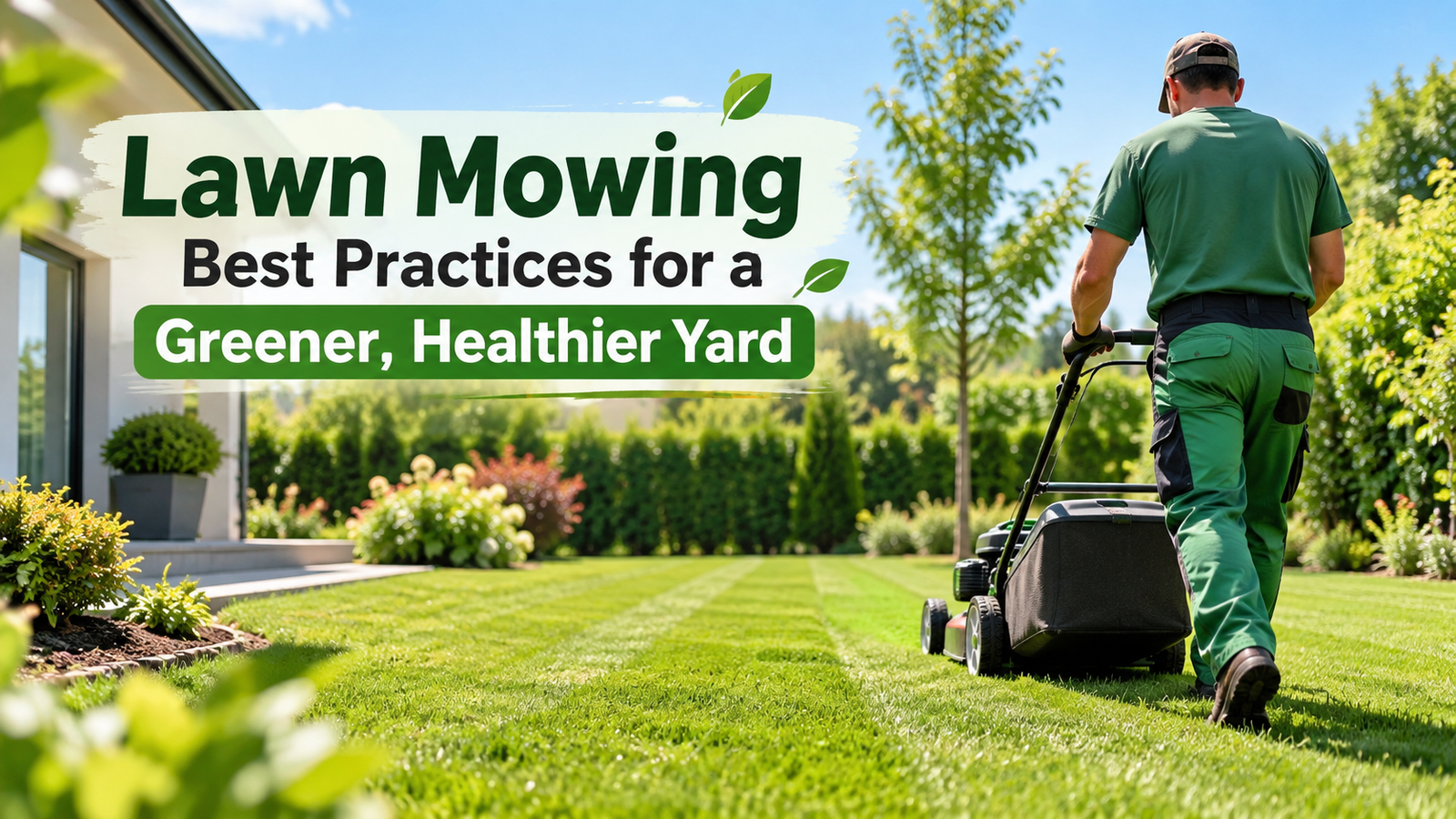 Lawn Mowing Best Practices for a Greener, Healthier Yard